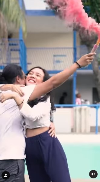 Momen Dea Ananda umumkan jenis kelamin anak © Instagram