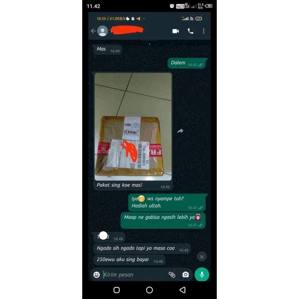 pacaran online malah bikin nyesek © Instagram