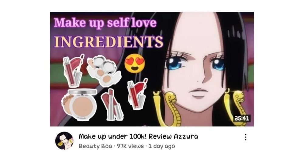  jika karakter One Piece punya channel YouTube © Instagram