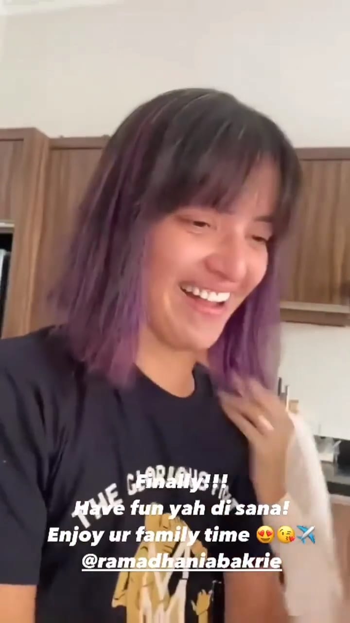 potret terbaru nia usai rehabilitasi © instagram