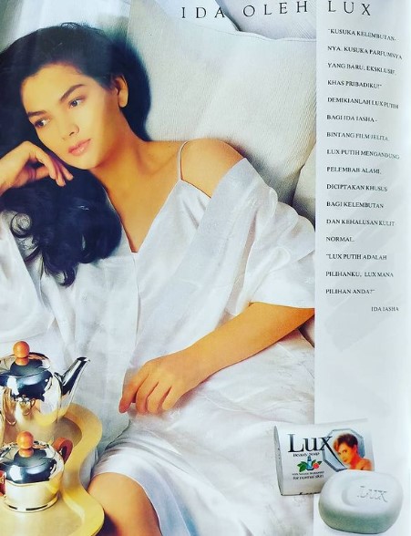Ida Iasha jadi bintang iklan 90-an © Instagram
