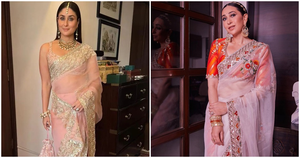 Beda gaya Kareena dan Karisma Kapoor pakai lehenga © Instagram Beda gaya Kareena dan Karisma Kapoor pakai lehenga © Instagram