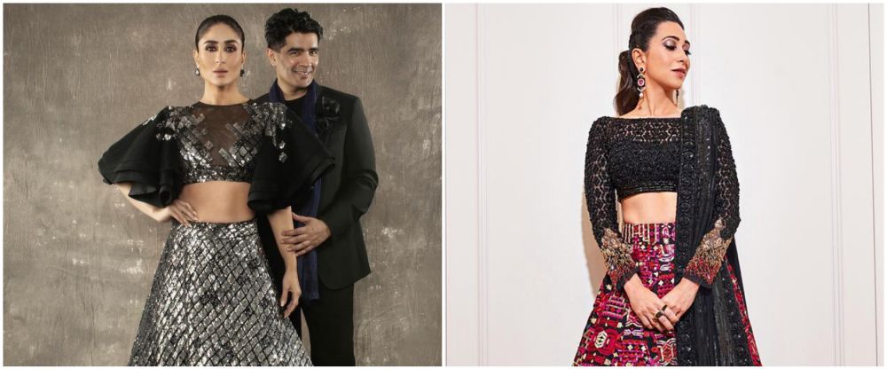 Beda gaya Kareena dan Karisma Kapoor pakai lehenga © Instagram Beda gaya Kareena dan Karisma Kapoor pakai lehenga © Instagram