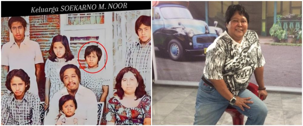 potret dulu dan kini Suti Karno © berbagai sumber