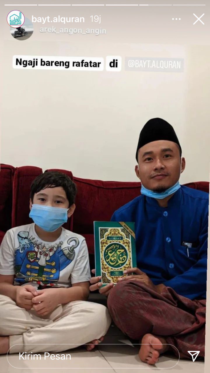 Rafathar ikuti pesantren kilat © berbagai sumber Rafathar ikuti pesantren kilat © berbagai sumber