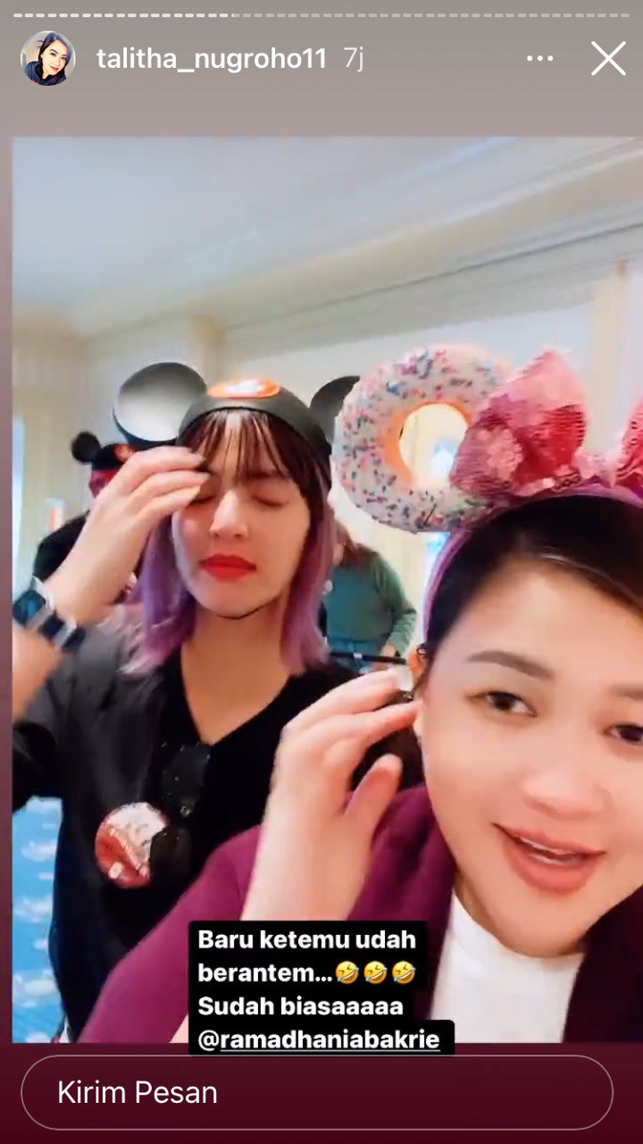 Nia Ramadhani liburan bareng keluarga © berbagai sumber