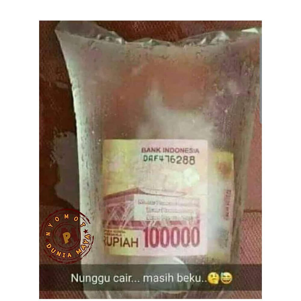 Meme kocak THR tak kunjung cair © berbagai sumber