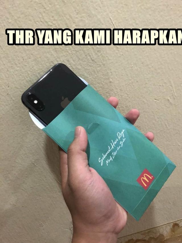 Meme angpao lebaran  © berbagai sumber