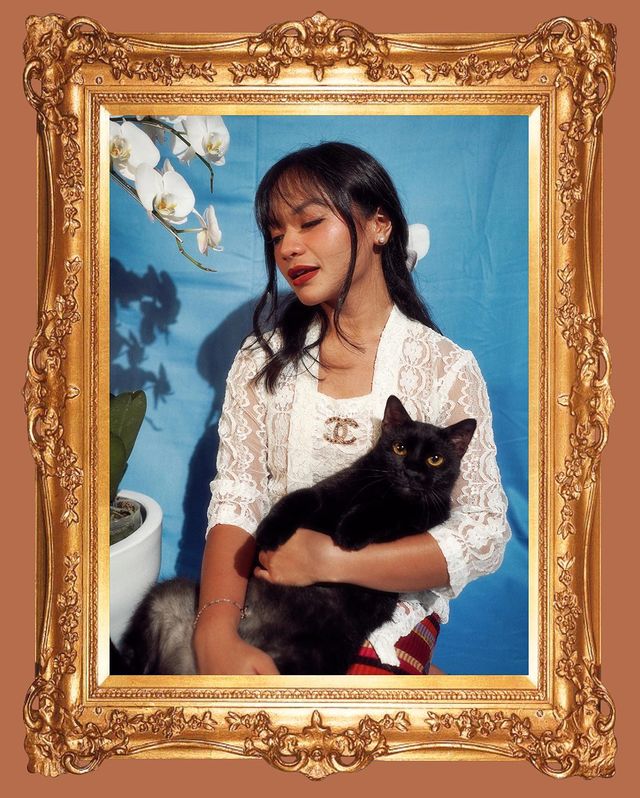 potret Amel Carla pakai kebaya © Instagram/@amelcarla