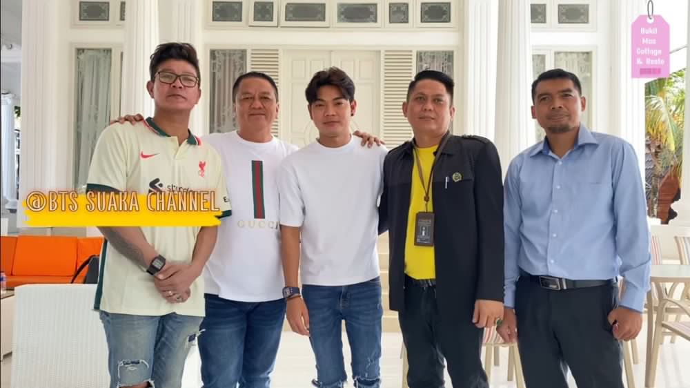 Momen Tri Suaka bertemu Andika Kangen Band © berbagai sumber