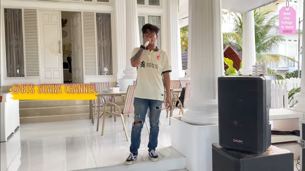 Momen Tri Suaka bertemu Andika Kangen Band © berbagai sumber