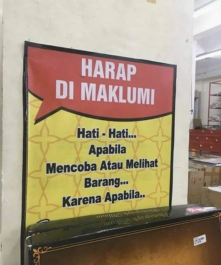 pedagang salah tulis nyeleneh pol © Instagram