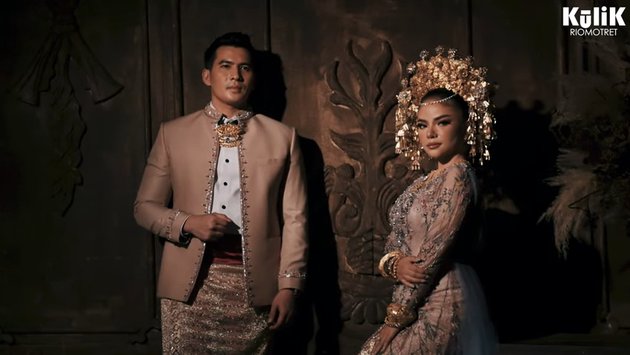 11 Potret prewedding Dinar Candy dan Ridho Illahi, usung adat Minang