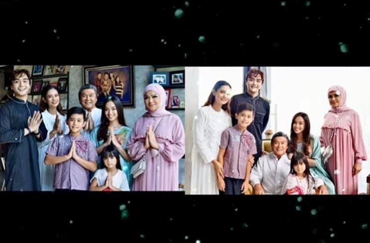 Momen 9 seleb rayakan Idul Fitri bareng mantan, tampil kompak