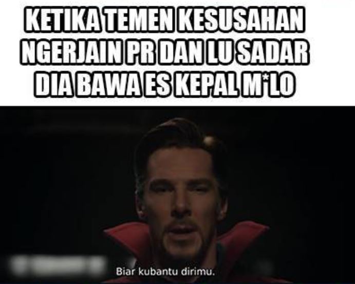 meme lucu Doctor Strange Berbagai sumber