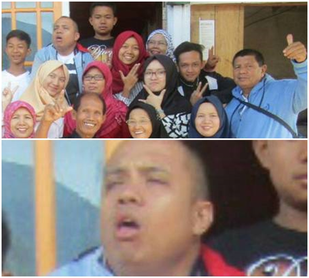 momen kocak foto keluarga © berbagai sumber