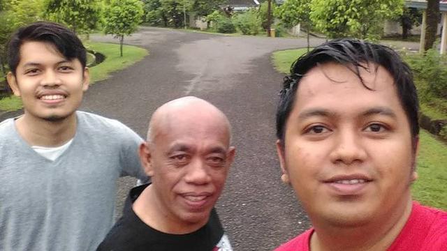 potret pak tarno tanpa wig © instagram