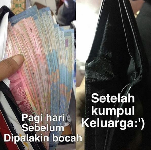 meme lebaran telah usai © berbagai sumber meme lebaran telah usai © berbagai sumber