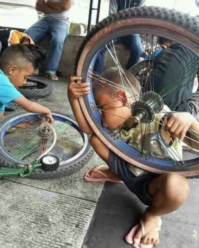 momen kocak di bengkel © berbagai sumber