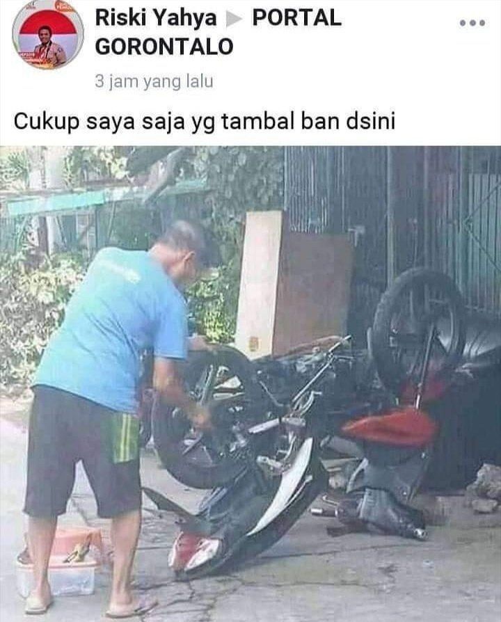 momen kocak di bengkel © berbagai sumber