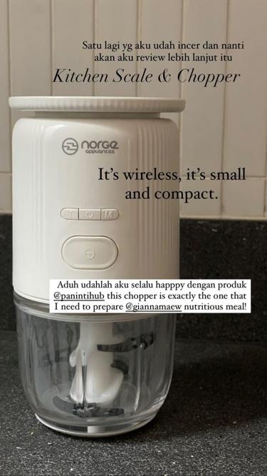 9 Alat dapur Fiona istri Dion Wiyoko, bikin masak MPASI jadi praktis