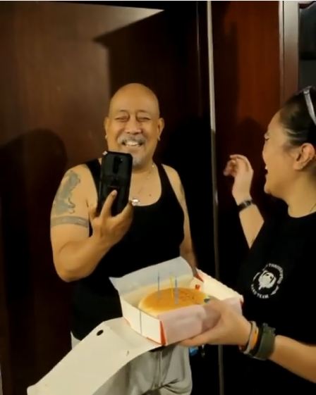 Momen ultah Indro Warkop ke-64 © berbagai sumber