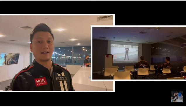 potret christian sugiono jajal mobil f1 © berbagai sumber