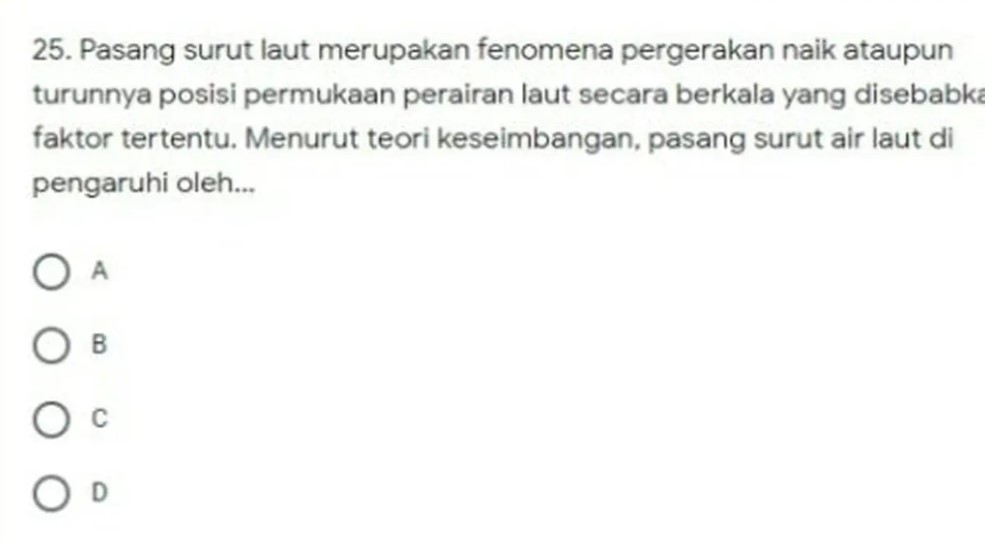 Soal pilihan ganda ini punya jawaban nyeleneh © berbagai sumber Soal pilihan ganda ini punya jawaban nyeleneh © berbagai sumber