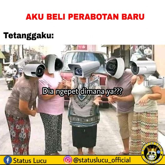meme kelakuan tetangga kocak © berbagai sumber