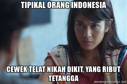 meme kelakuan tetangga kocak © berbagai sumber