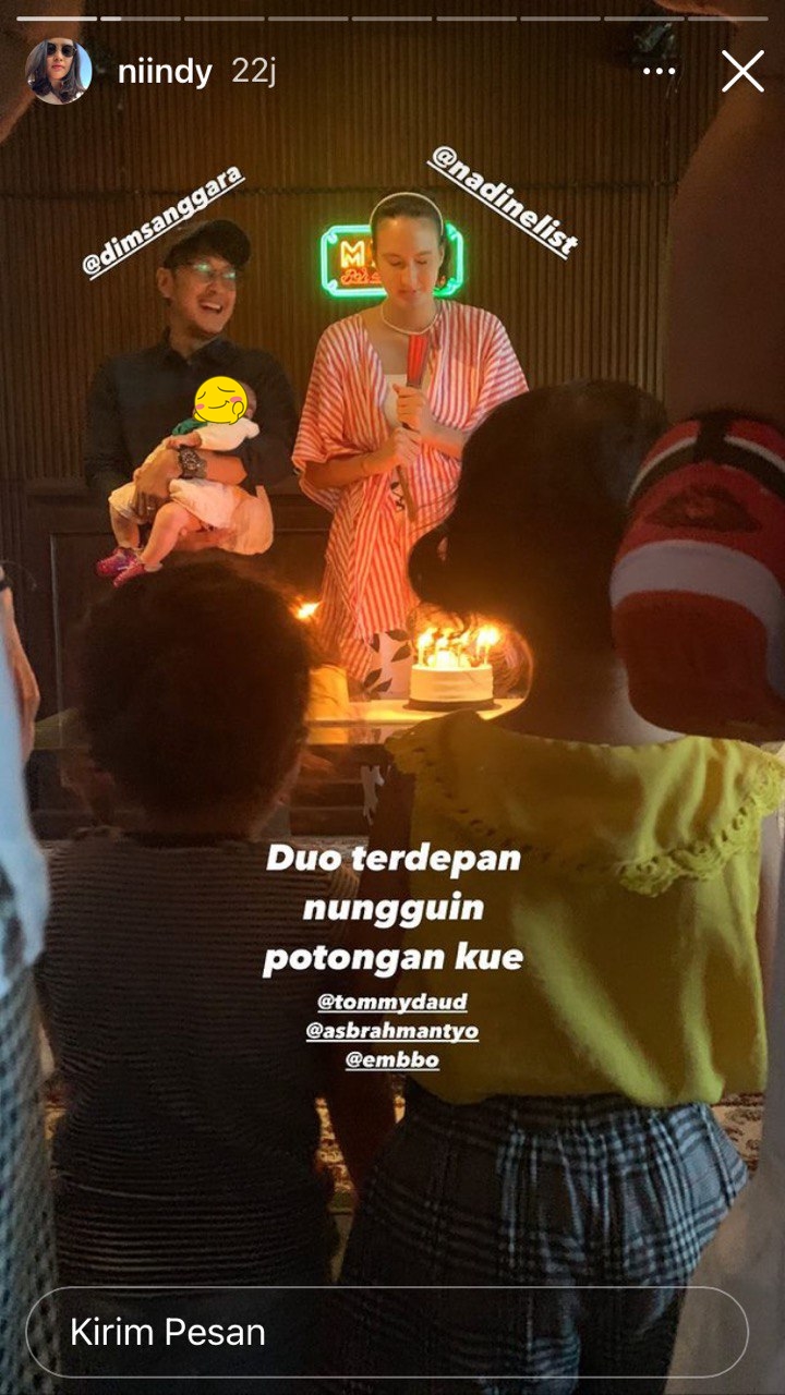 Nadine Chandrawinata ultah © berbagai sumber