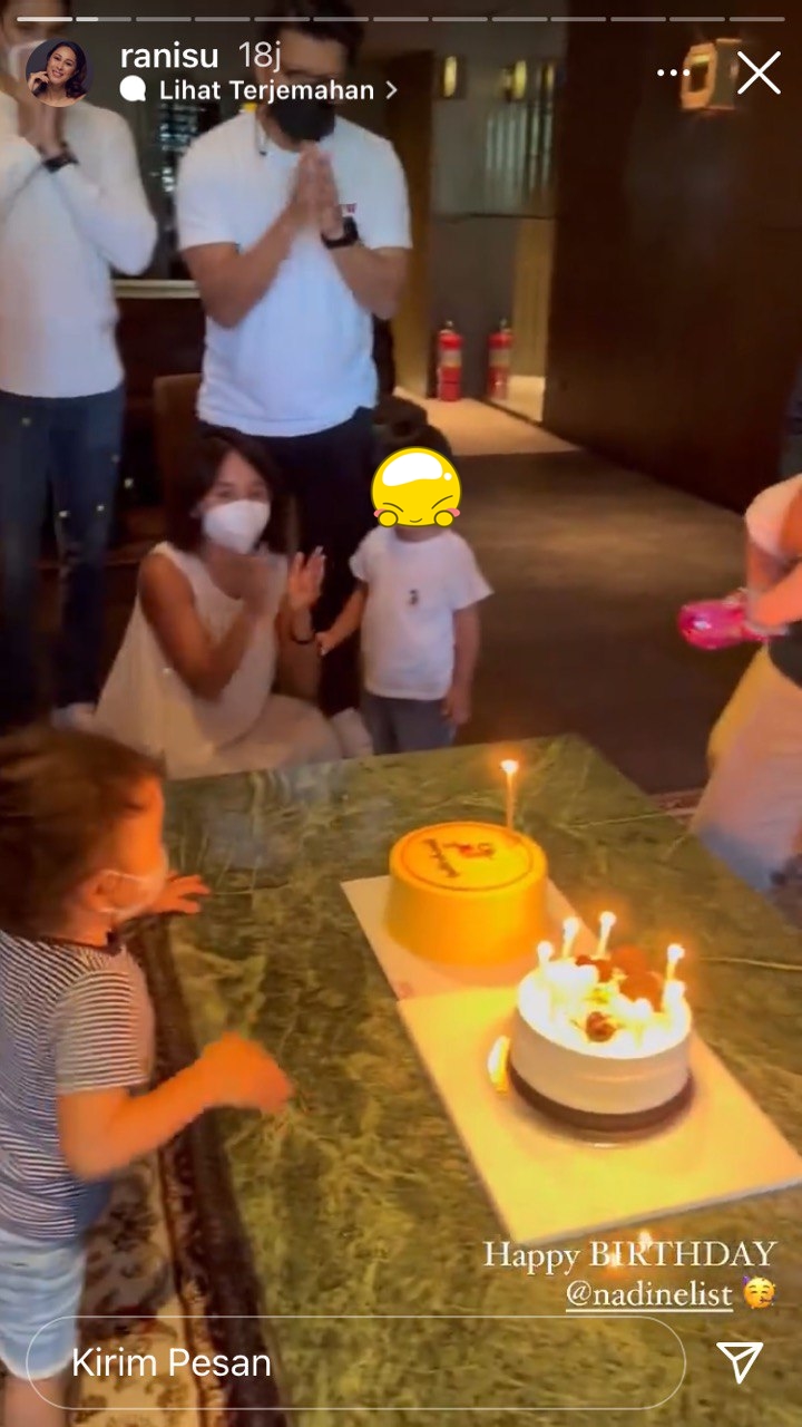 Nadine Chandrawinata ultah © berbagai sumber