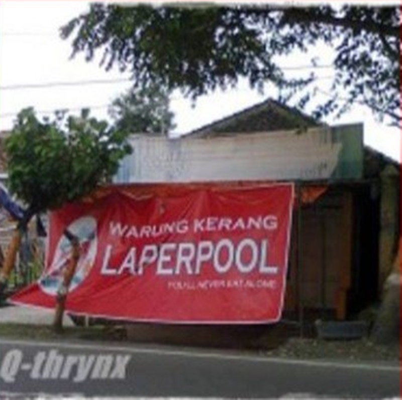 nama warung pakai klub bola lucu © Twitter