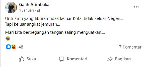 status lucu libur telah tiba © berbagai sumber