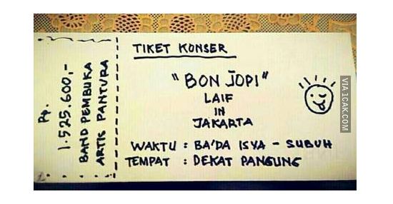 editan nyeleneh tiket © berbagai sumber