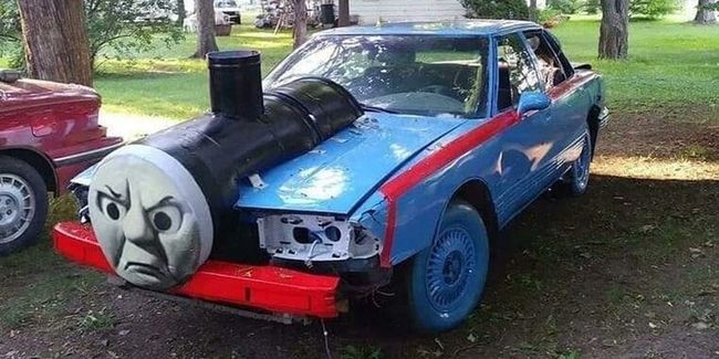 penampakan kendaraan lucu-lucu bentuknya © berbagai sumber