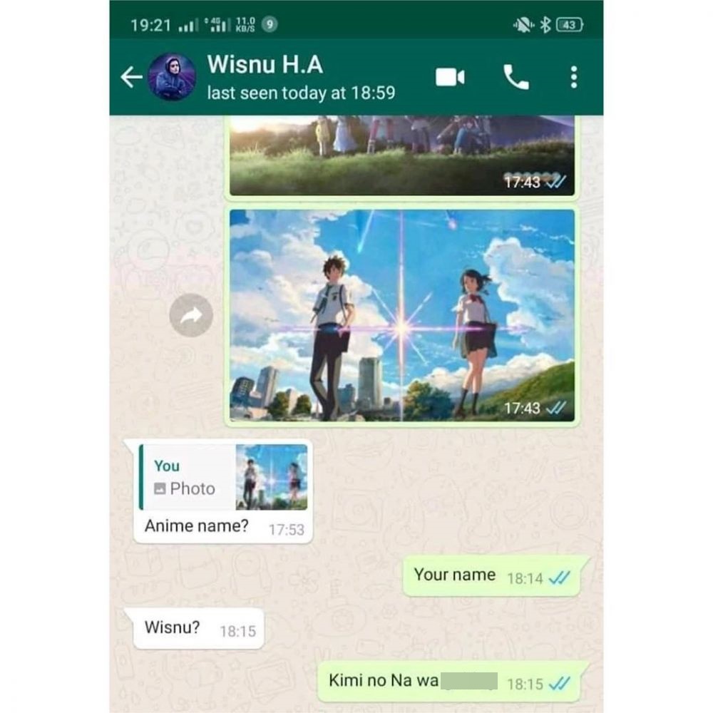 ngobrolin film tapi jadi nyeleneh © Instagram