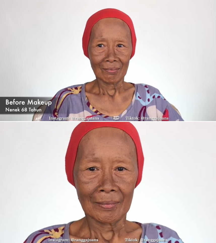 nenek 68 dirias pengantin © YouTube