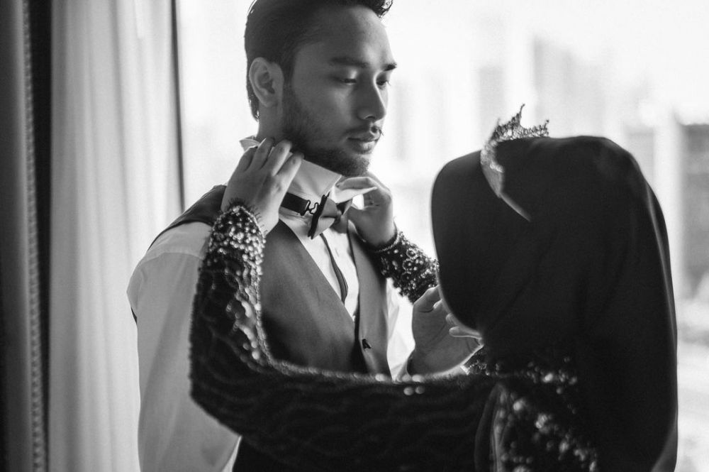 Achmad Megantara dan istri © berbagai sumber