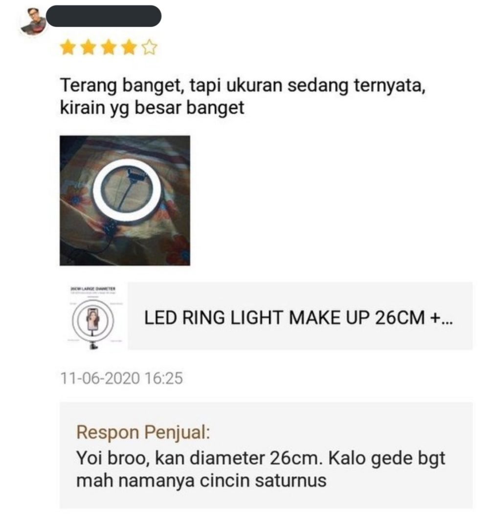 Balasan review bintang 5 © berbagai sumber Balasan review bintang 5 © berbagai sumber