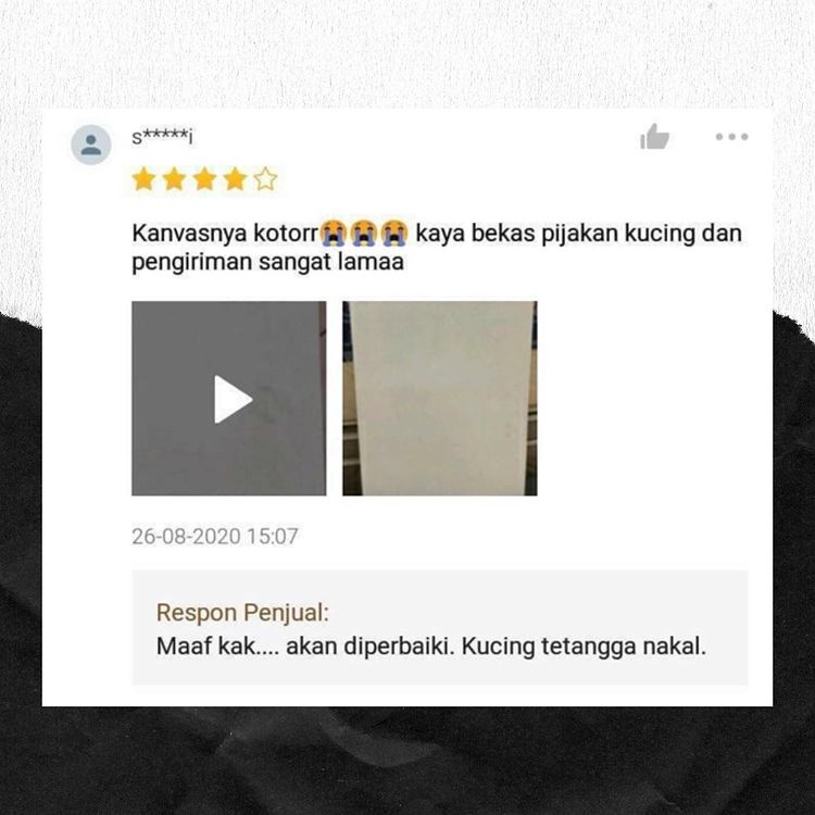 Balasan review bintang 5 © berbagai sumber Balasan review bintang 5 © berbagai sumber