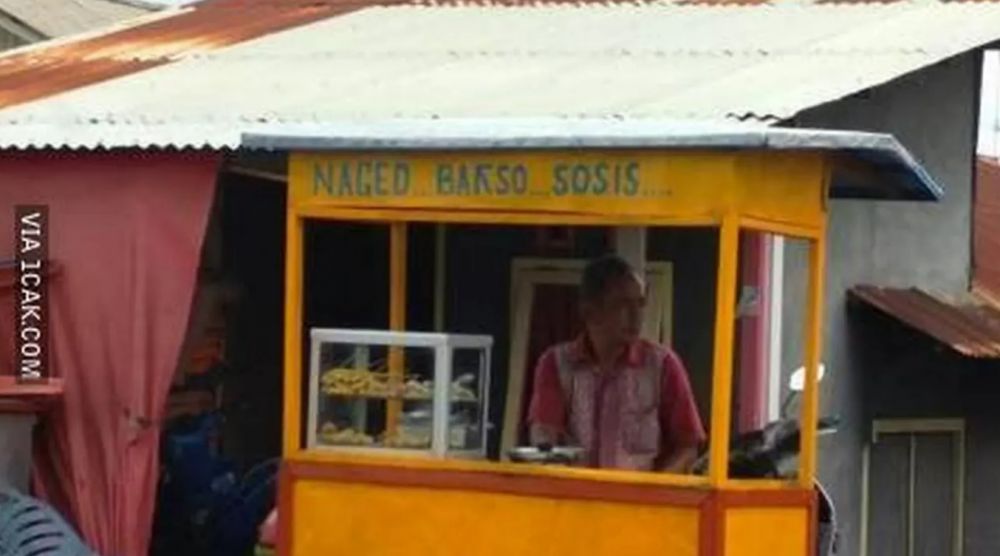 pedagang salah tulis bahasa inggris © berbagai sumber