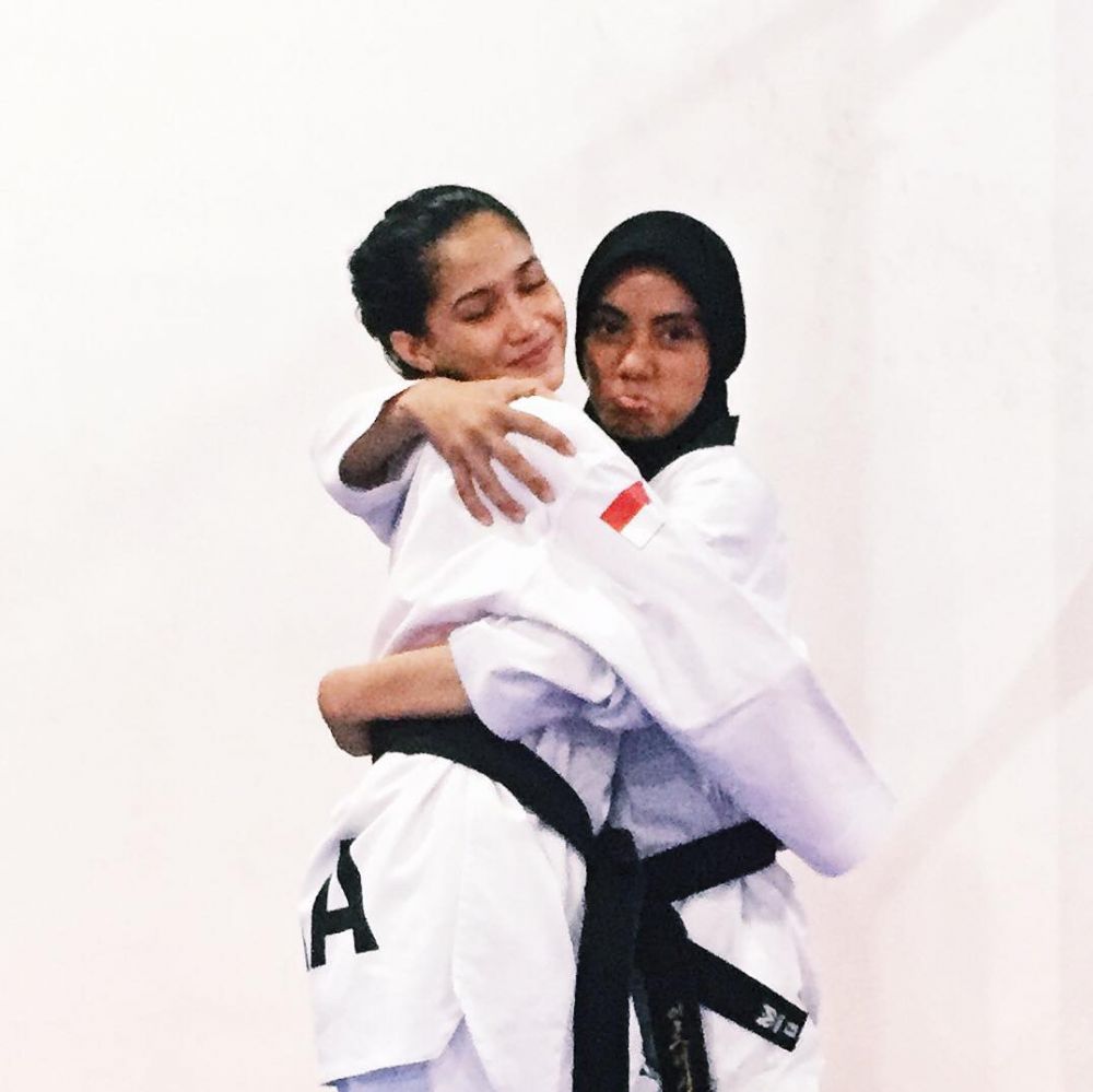 potret lawas pemeran ayu jadi atlet © instagram