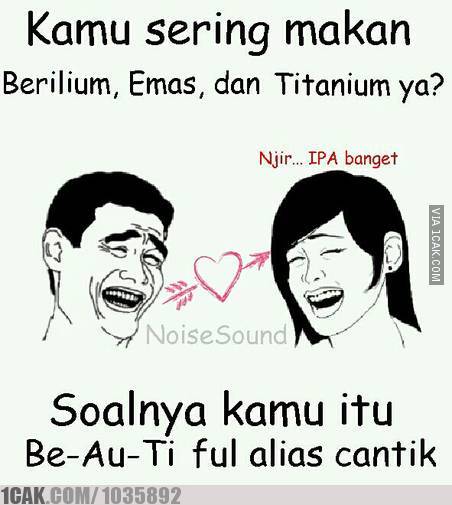 Gombalan pelajaran sekolah © 2022 brilio.net