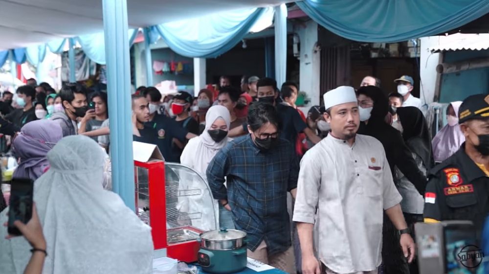 Momen Nissa Sabyan manggung di hajatan kampung © YouTube