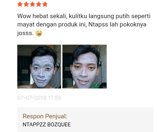 Potret narsis review barang di online shop © berbagai sumber