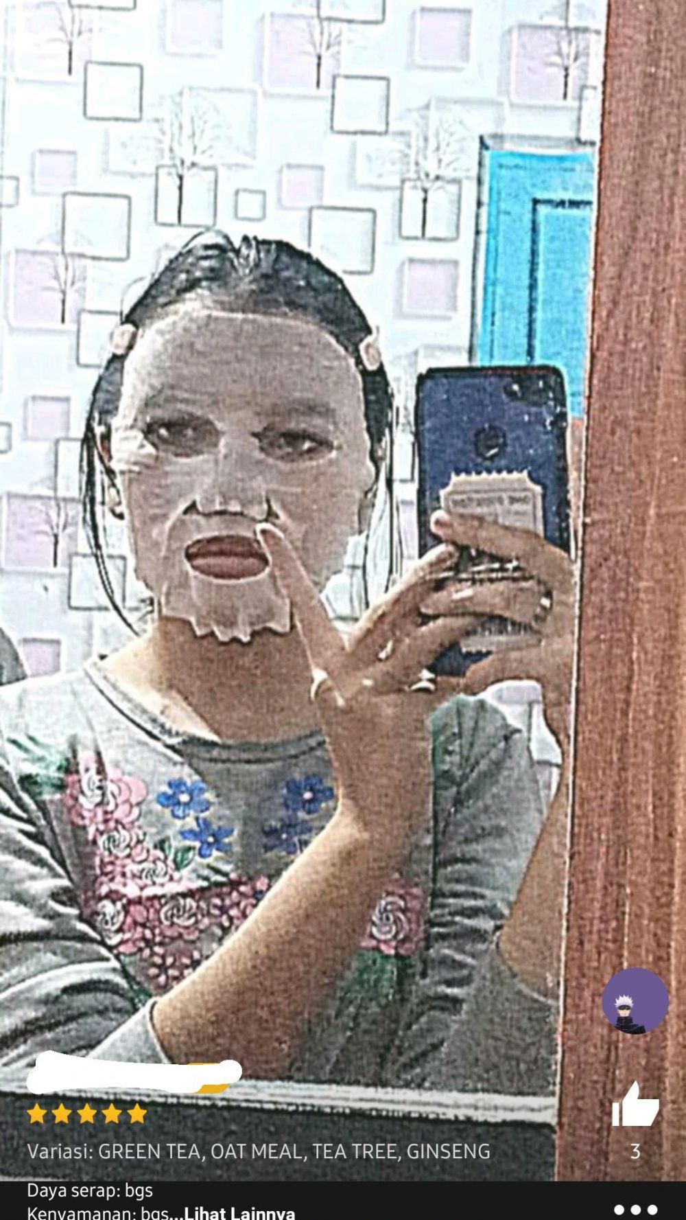 Potret narsis review barang di online shop © berbagai sumber