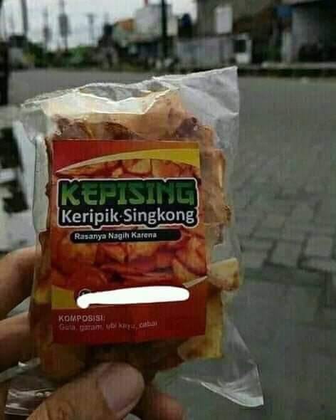 bungkus cemilan tulisannya lucu © berbagai sumber bungkus cemilan tulisannya lucu © berbagai sumber
