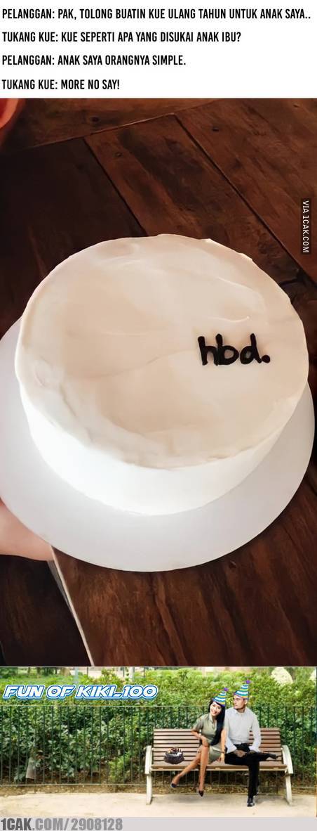 hiasan kue ulang tahun nyeleneh © berbagai sumber