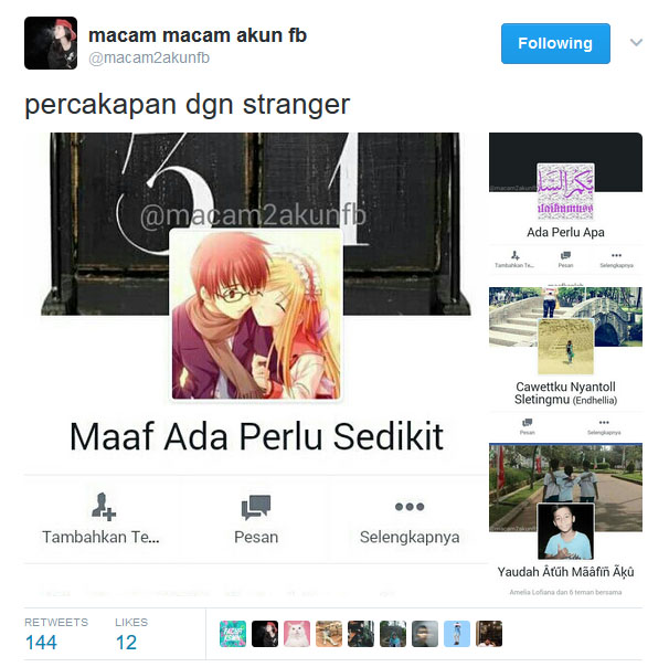 kumpulan username nyeleneh © Twitter